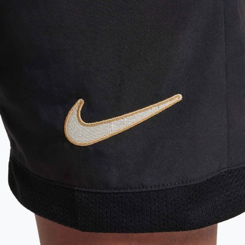 Pantaloncini da calcio junior Nike Academy Dri-Fit Jr black/black/pale ivory/ pale ivory