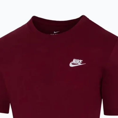 T-shirt uomo Nike Sportswear Club team red/white