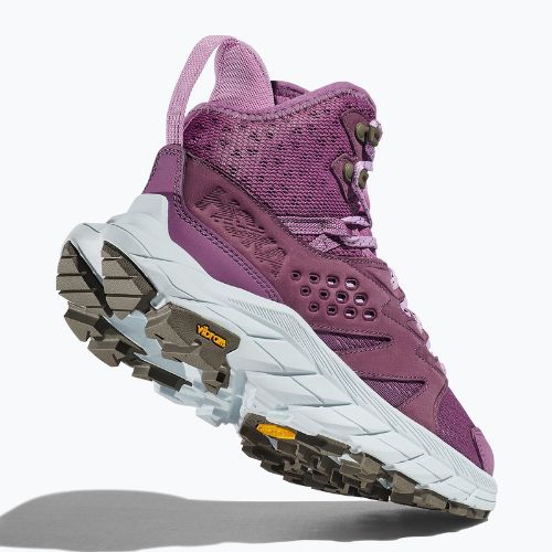 Scarpe da trekking donna HOKA Anacapa Breeze Mid amethyst/illusion