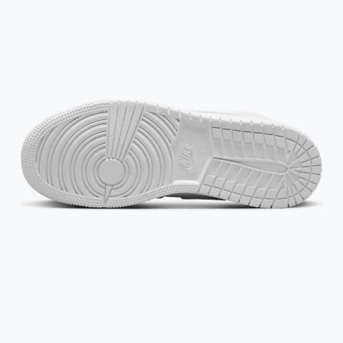 Scarpe Jordan 1 Mid white/white/white