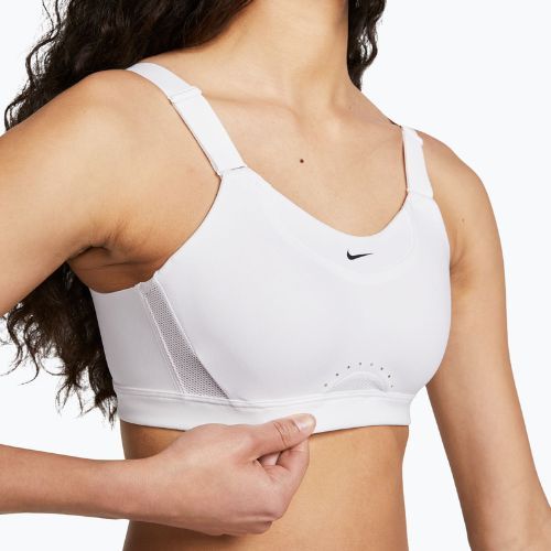 Reggiseno sportivo Nike Alpha High-Support white/white/stone mauve/black
