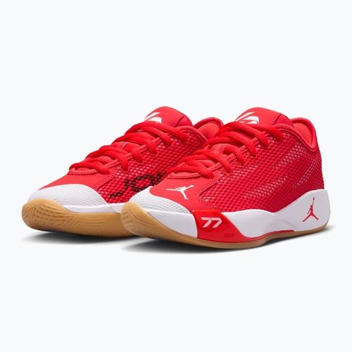 Scarpe da basket per bambini Nike Jordan Luka 77 GS Jr chile red/gum light brown/white