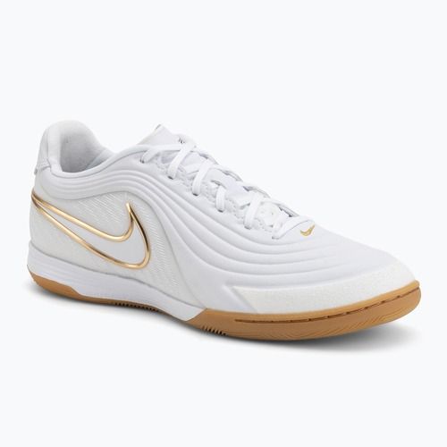 Scarpe da calcio uomo Nike Tiempo Reactgato IC white/metallic gold