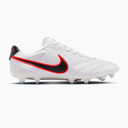 Scarpe da calcio uomo Nike Tiempo Ligera Pro FG white/bright crimson/black