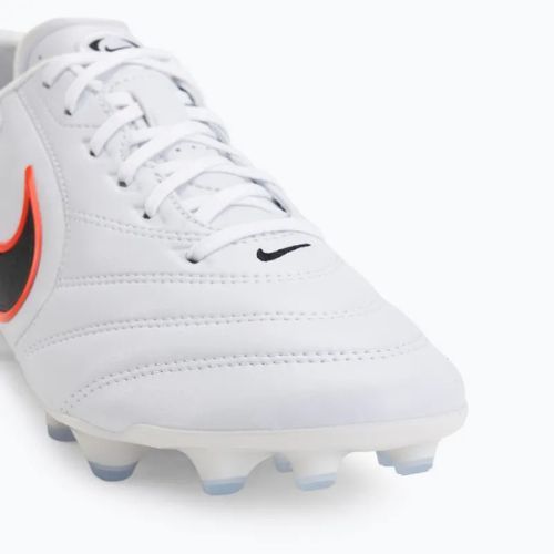 Scarpe da calcio uomo Nike Tiempo Ligera Pro FG white/bright crimson/black