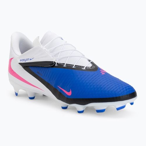 Scarpe da calcio uomo Nike Phantom 6 Low Academy EasyOn FG/MG racer blue/white/pink blast