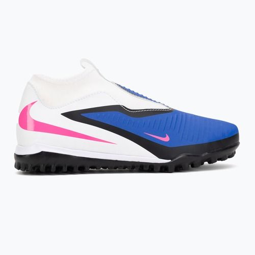 Scarpe da calcio junior Nike Phantom 6 High Academy TF racer blue/white/pink blast