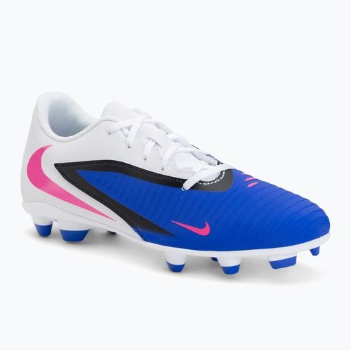 Scarpe da calcio uomo Nike Phantom 6 Low Club FG/MG racer blue/white/pink blast
