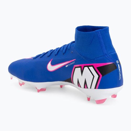 Scarpe da calcio uomo Nike Mercurial Superfly 10 Pro FG race blue/white