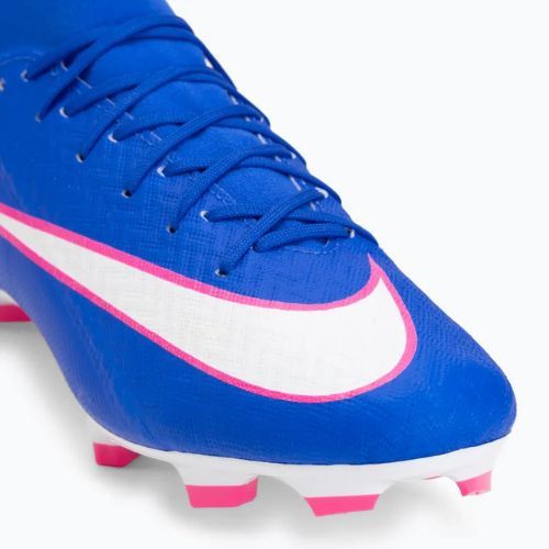 Scarpe da calcio uomo Nike Mercurial Superfly 10 Academy FG/MG racer blue/white