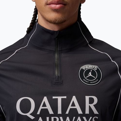 Maglia a maniche lunghe da calcio da uomo Nike Paris Saint-Germain Strike Elite SE Aerogami Shell Top black/black/atmosphere grey