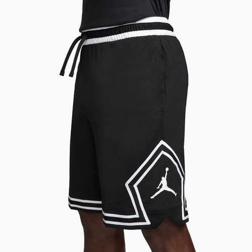 Spodenki koszykarskie męskie Nike Jordan Sport Dri-FIT 9" Diamond black/black/black