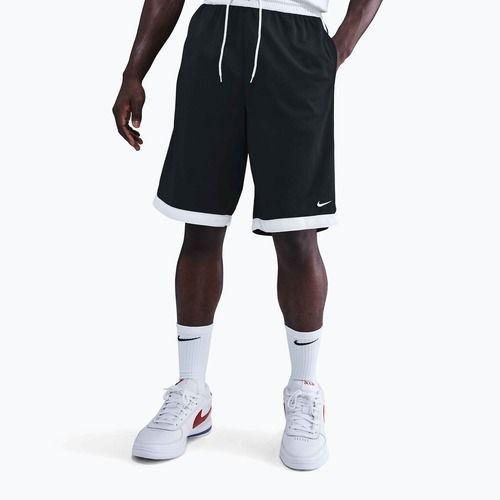 Pantaloncini da basket uomo Nike DNA Academy Dri-FIT 11" black/white/white