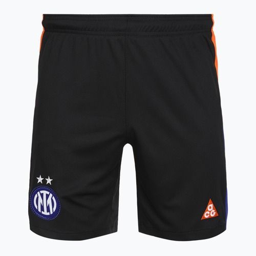 Pantaloncini da calcio uomo Nike Inter Milan Stadium SE black/safety orange