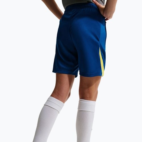 Pantaloncini da calcio junior Nike FC Barcelona Strike SE Jr gym blue/opti yellow/opti yellow