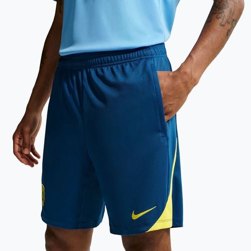 Pantaloncini da calcio uomo Nike FC Barcelona Strike SE gym blue/opti yellow/opti yellow