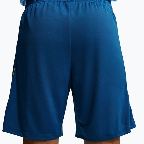 Pantaloncini da calcio uomo Nike FC Barcelona Strike SE gym blue/opti yellow/opti yellow