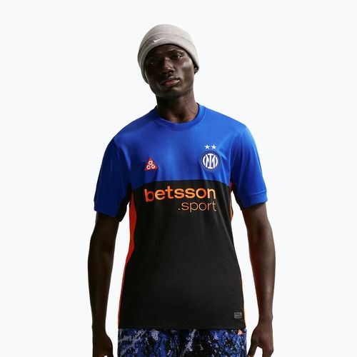 Maglia da calcio uomo Nike Inter Milan Stadium SE hyper blue/black/safety orange