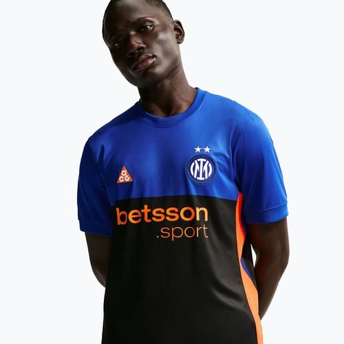 Maglia da calcio uomo Nike Inter Milan Stadium SE hyper blue/black/safety orange