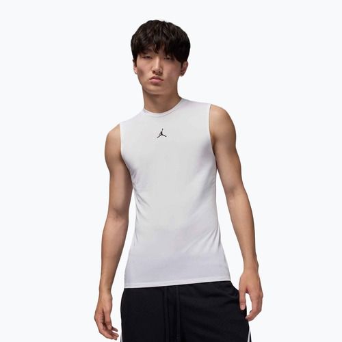 Maglietta termica da uomo Jordan Sport Dri-FIT white/black