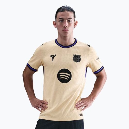Maglia da calcio uomo Nike FC Barcelona 2025/26 Match Away Team Gold/Team Gold/Persian Violet/Black