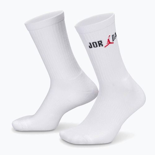 Calze  Jordan Everyday Crew 1 pair white/black/university red