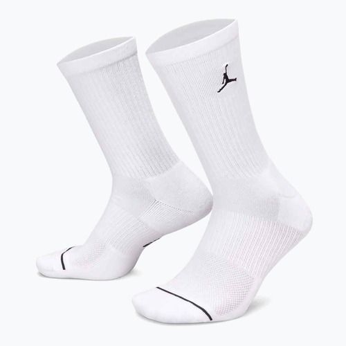 Calze  Jordan Everyday Cushioned Crew 6 pairs white/black