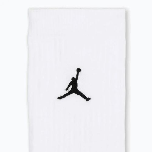 Calze  Jordan Everyday Cushioned Crew 6 pairs white/black
