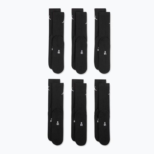 Calze  Jordan Everyday Cushioned Crew 6 pairs black/white