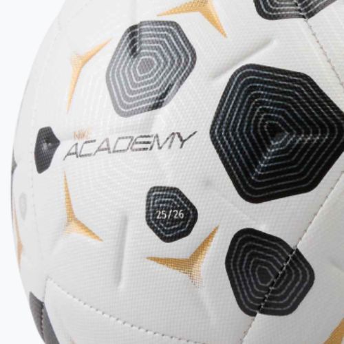 Pallone da calcio Nike Academy white/black/black taglia 5