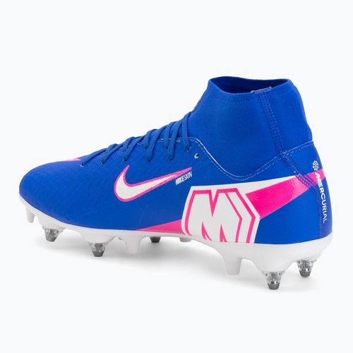 Scarpe da calcio uomo Nike Mercurial Superfly 10 Academy SG-Pro racer blue/white