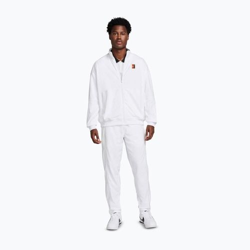 Felpa da tennis uomo Nike Court Heritage white/white