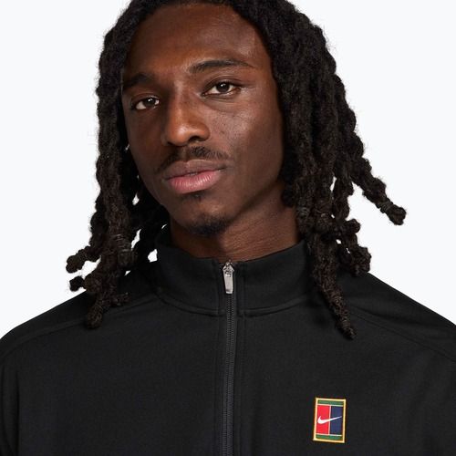 Felpa da tennis uomo Nike Court Heritage black/black