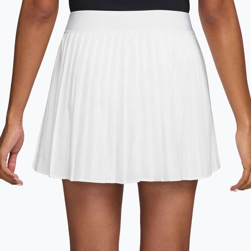 Gonna da tennis Nike Victory Dri-Fit High-Waisted Pleated white/black