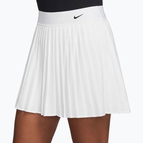 Gonna da tennis Nike Victory Dri-Fit High-Waisted Pleated white/black