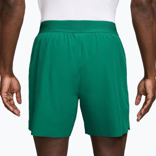 Pantaloncini da tennis uomo Nike Court Dri-Fit Advantage 6" malachite/white