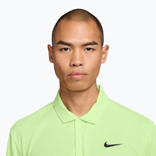 Polo da tennis uomo Nike Court Dri-Fit Polo Solid light liquid lime/black