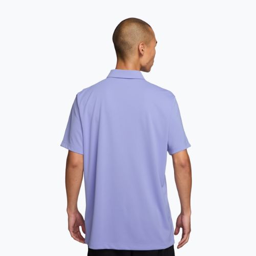 Polo da tennis uomo Nike Court Dri-Fit Polo Solid light thistle/white
