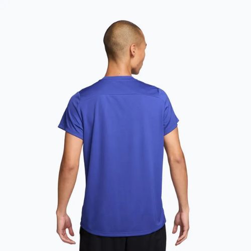 Maglia da tennis uomo Nike Court Dri-Fit Victory lapis blue/white
