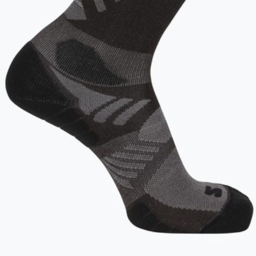 Calzini Salomon Aero Crew black coffee/iron