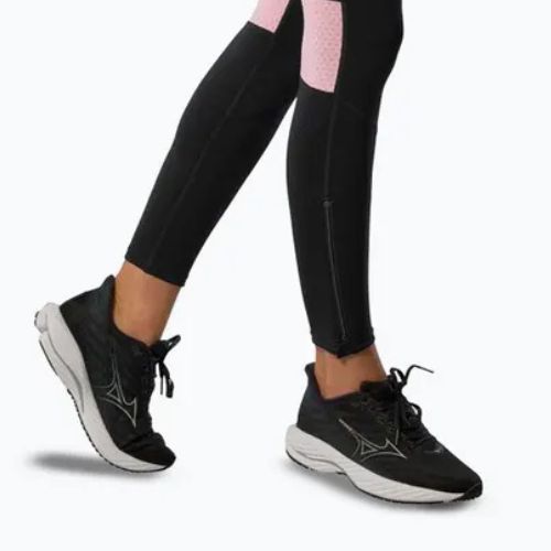 Leggings da running donna Mizuno Active Warmalite Long black/mauve