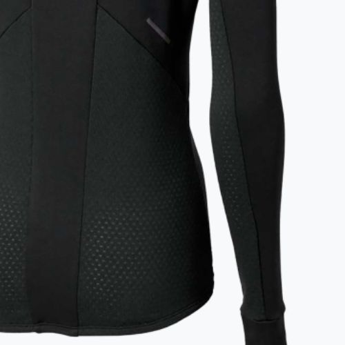 Felpa running donna Mizuno Active Warm Hooded black