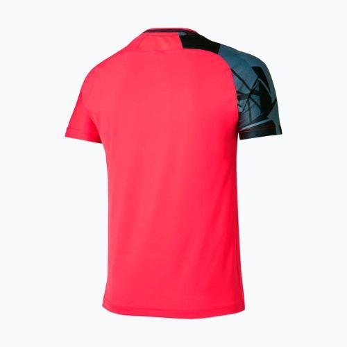 Maglia da tennis uomo Mizuno Daybreakers Shadow vibrant red