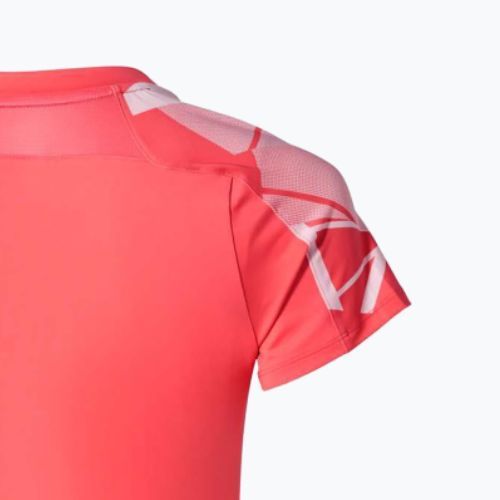 Maglia da tennis donna Mizuno Daybreakers Printed calypso coral