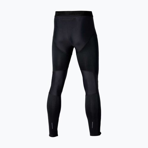 Leggings running uomo Mizuno Tech Thermal Charge Long black