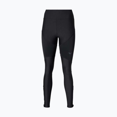 Leggings da corsa donna Mizuno Tech Thermal Charge Long black
