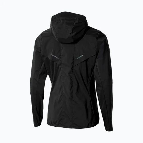 Giacca running donna Mizuno Tech Thermal Charge Hooded black