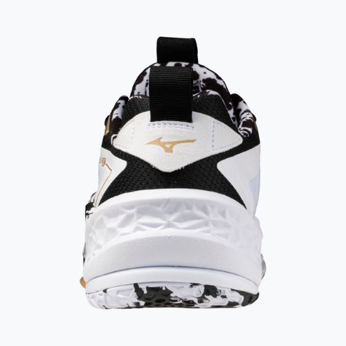 Scarpe da pallamano Mizuno Wave Stealth Neo 2 white/black/gold
