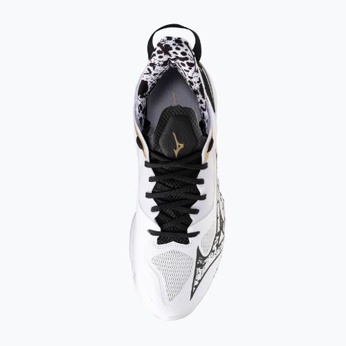 Scarpe da pallamano Mizuno Wave Mirage 5 white/black/gold