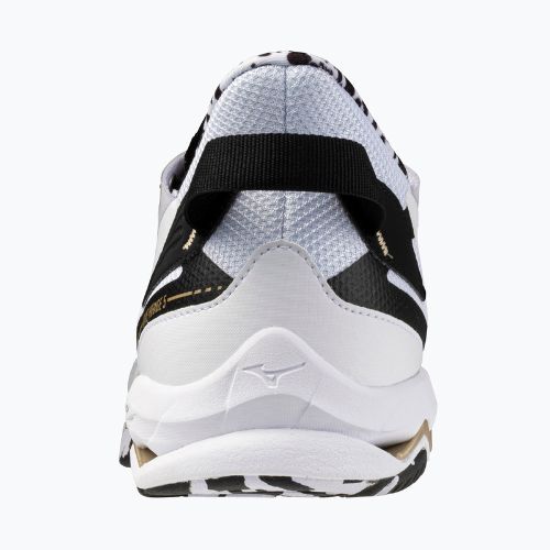 Scarpe da pallamano Mizuno Wave Mirage 5 white/black/gold